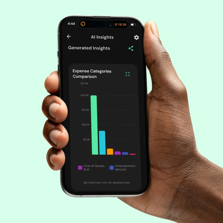 AI Insights on your spending