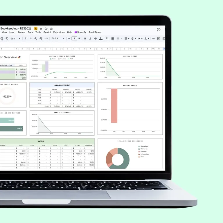Ready for your bookkeeping