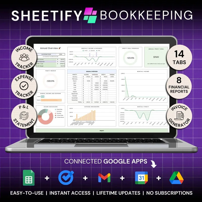 Bookkeeping 10-in-1